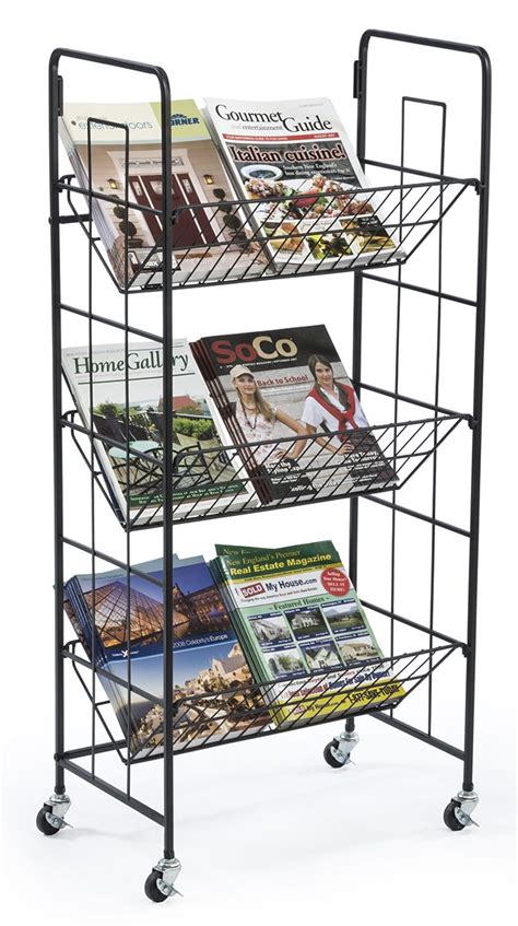 Tabloid Newspaper Display Racks & Magazine Display Racks In 